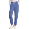 imageFlygo Womens Winter Warm Jogging Pants Sherpa Lined Sweatpants Sports Active SweatpantsBlue