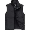 imageFlygo mens Casual Outdoor Lightweight Quick Dry Safari Travel Fishing Vest Utility PocketsBlack