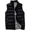 imageFlygo Mens Lightweight Warm Down Quilted Puffer VestBlack