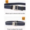 imageFlygo Mens Canvas Web Belt Double DRing Buckle Tactical Military Webbing BeltDark Grey