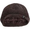 imageFlygo Mens Winter Fleece Lined Beanie Hat Scarf Set 2 Piece Skull Cap Neck WarmerCoffee