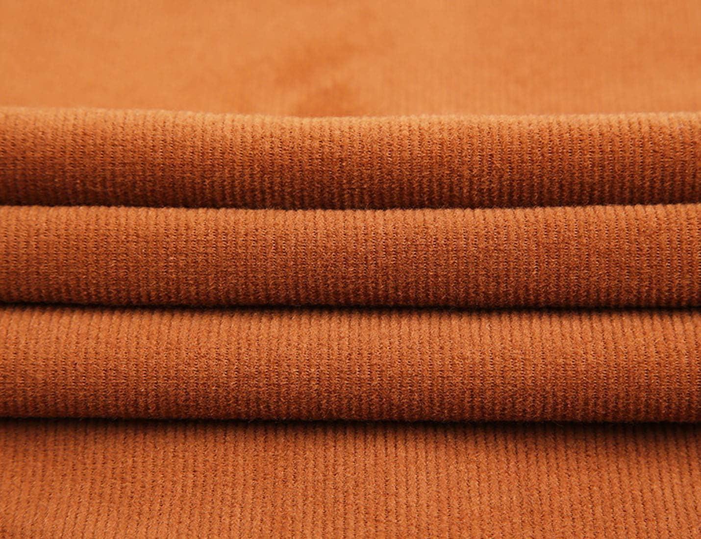 imageFlygo Mens Casual Corduroy Shirt Button Down Long Sleeve Solid Tops Shirts JacketLight Green