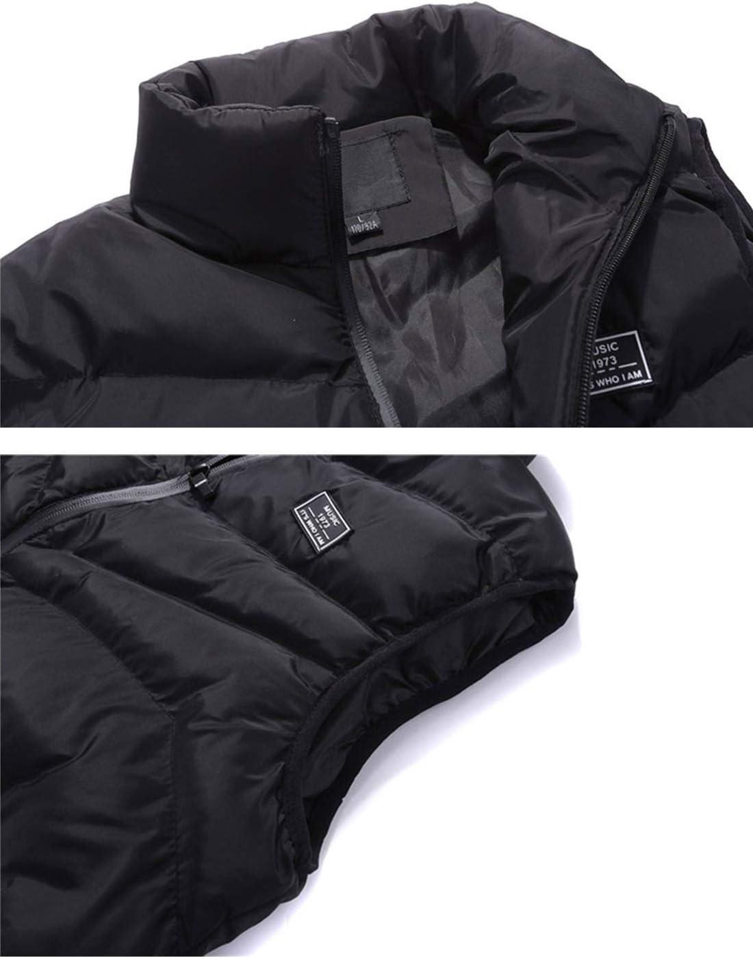 imageFlygo Mens Lightweight Down Vest Outdoor WaterResistance Puffer Vest JacketYellow