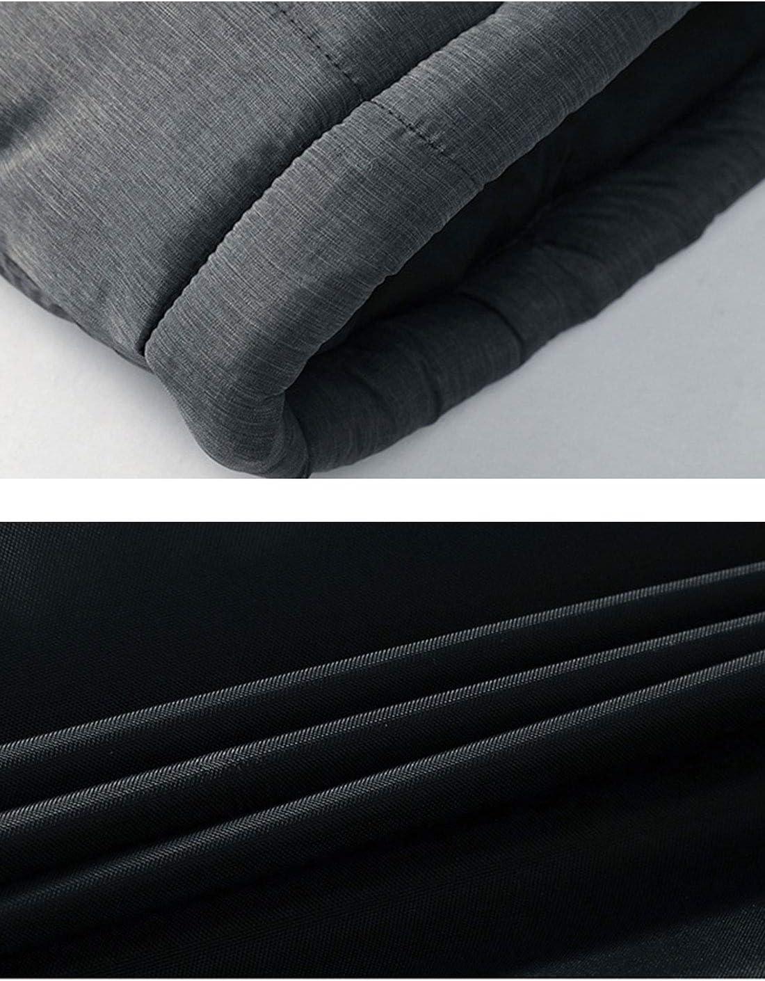 imageFlygo Mens Outdoor Stand Collar Quilted Padded Vest Sleeveless Jacket OutwearDark Grey