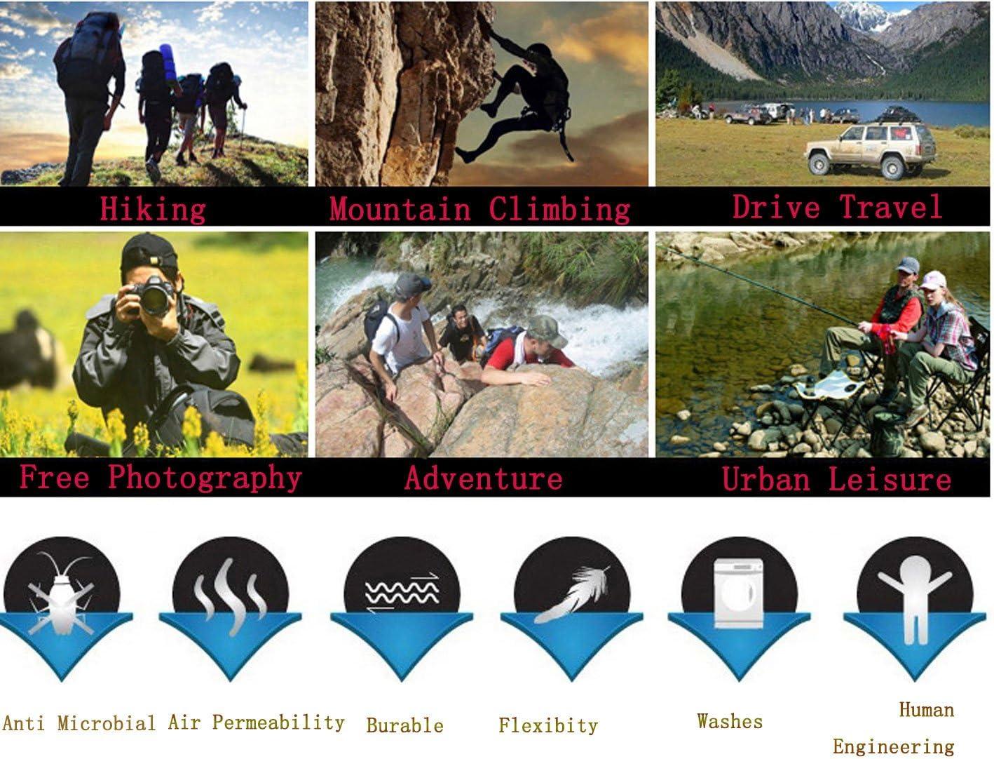 imageFlygo Mens Outdoor Work Utility Fishing Hunting Photography Travel Vest with Multiple Pockets Large Black