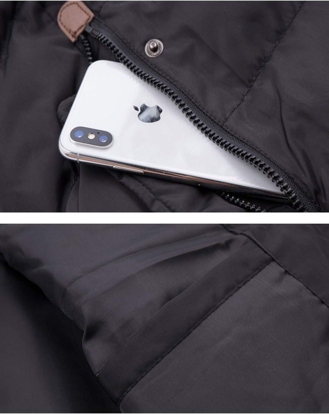 imageFlygo Mens Plus Size Puffer Sleeveless Vest Jacket with Removable HoodedGray