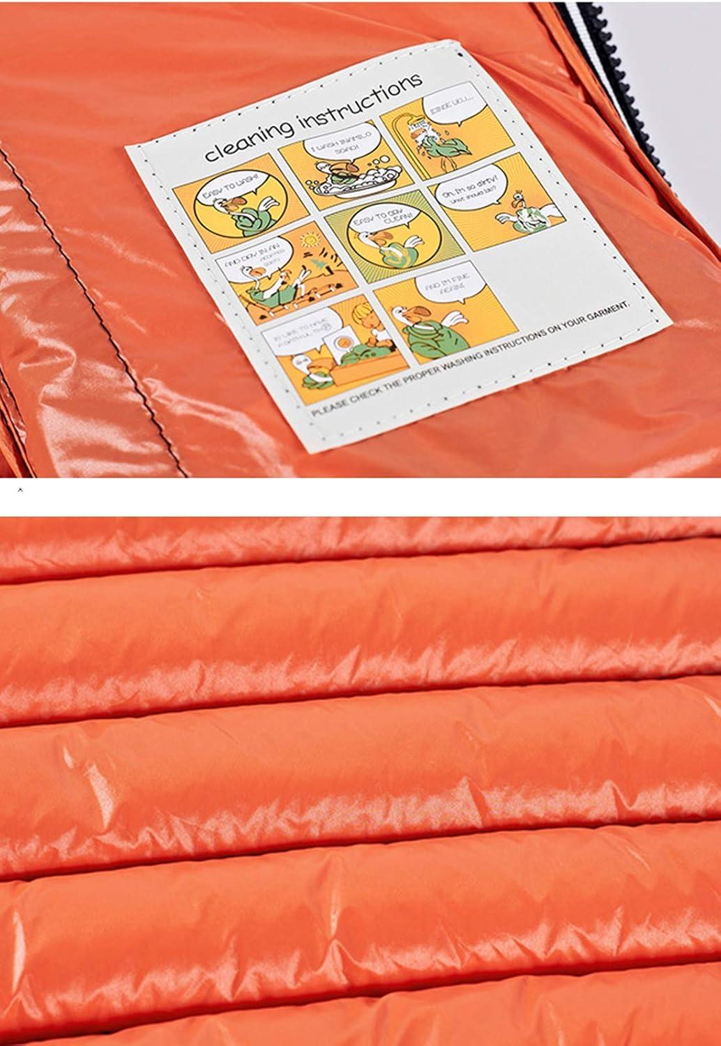 imageFlygo Mens Winter Lightweight Quilted Cotton Padded Puffer Outdoor Vest JacketBlack