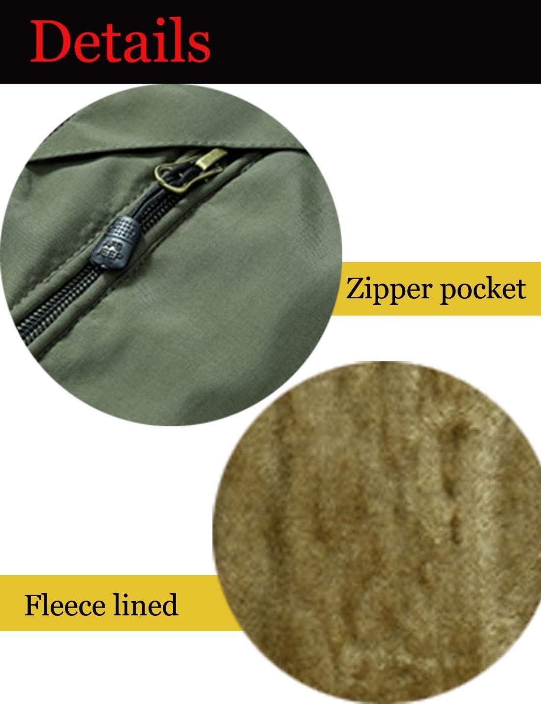 imageFlygo Mens Winter Outdoor Fleece Lightweight Travel Safari Vest Outerwear Sleeveless Jacket01 Blue