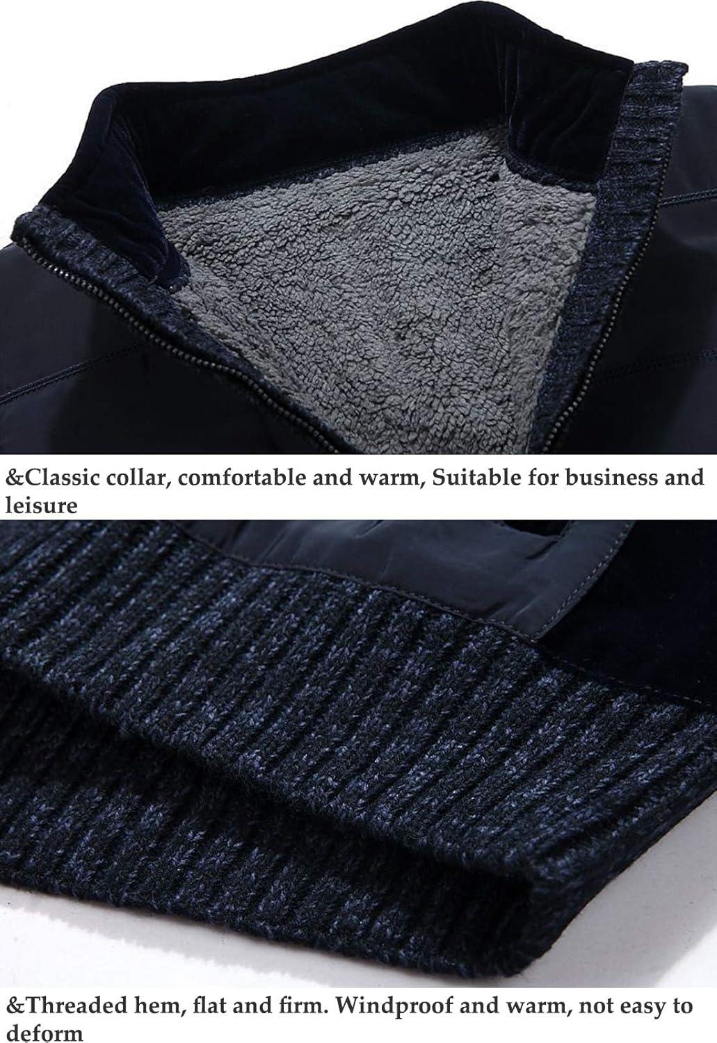 imageFlygo Mens Winter Utility Thicken Stand Collar Puffer Vest Down JacketYellow