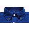 imageFlygo Mens Casual Corduroy Shirt Button Down Long Sleeve Solid Tops Shirts JacketDark Blue