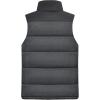 imageFlygo Mens Outdoor Stand Collar Quilted Padded Vest Sleeveless Jacket OutwearDark Grey