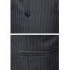 imageFlygo Mens VNeck SingleBreasted Slim Fit Business Wedding Dress Suit Vest WaistcoatBlack