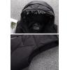 imageFlygo Mens Winter Sleeveless Hooded Puffer Down Vest OuterwearBlack