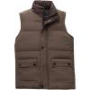 imageFlygo Mens Warm Fleece Lined Quilted Puffer Vest Outdoor Padded Sleeveless JacketCoffee