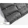 imageFlygo Womens Mid Long Down Vest Lightweight Padded Quilted Puffer Jacket OutwearGrey