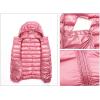 imageFlygo Womens Packable Lightweight Hooded Down Quilted Puffer Jacket Short CoatPink