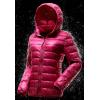 imageFlygo Womens Packable Lightweight WaterResistant Hooded Quilted Down Puffer JacketPink