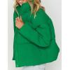 imageFlygo Womens Cropped Puffer Jacket Stand Collar Zip up Quilted Winter Down Jacket CoatGreen