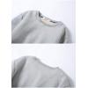 imageFlygo Womens Loose Sherpa Fleece Lined Pullover Crewneck SweatshirtPink