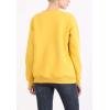 imageFlygo Womens Loose Sherpa Fleece Lined Pullover Crewneck SweatshirtYellow