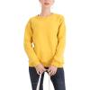 imageFlygo Womens Loose Sherpa Fleece Lined Pullover Crewneck SweatshirtYellow