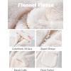 image:imageFlygo Girls Fleece Jumpsuits Fuzzy Hooded Onesie Rompers Kids Zip One Piece Romper Costume Warm Winter Clothes 514 YearsBeige