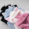 image:imageFlygo Girls Fleece Jumpsuits Fuzzy Hooded Onesie Rompers Kids Zip One Piece Romper Costume Warm Winter Clothes 514 YearsBlack