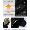 image:imageFlygo Girls Puffer Jacket Hooded Winter Coats WaterResistant Midi Long Zip Puffy Jackets for Boys Little Kids410 YearsBlack