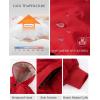 image:imageFlygo Girls Puffer Jacket Hooded Winter Coats WaterResistant Midi Long Zip Puffy Jackets for Boys Little Kids410 YearsRed