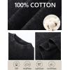 image:imageFlygo Mens 4 Pack Oversized TShirts Acid Wash Cotton Vintage Loose Fit Baggy Tees Summer Short Sleeve Basic Streetwear TopsBlack