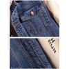 image:imageFlygo Mens Button Down Denim Jeans Vest Jacket Plus Size 3XLBlack