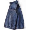 image:imageFlygo Mens Button Down Denim Jeans Vest Jacket Plus Size 3XLBlue