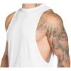 image:imageFlygo Mens Fitted Muscle Stringer Vest Workout Tank Tops Gym BodybuildingGrey