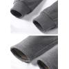 image:imageFlygo Mens Warm Sherpa Lined Drawstring Running Sweatpants Active Jogger Fleece Pants with Pockets Medium 02 Dark Grey
