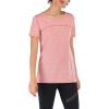 image:imageFlygo Womens Short Sleeve Yoga Tops Activewear Running Workouts TShirt Cross Back Small Watermelon Red