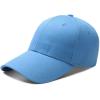 image:imageFlygo Mens Curved Brim Plain Blank Trucker Baseball Hat  Adjustable Dad CapDenim Blue