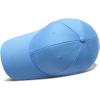 image:imageFlygo Mens Curved Brim Plain Blank Trucker Baseball Hat  Adjustable Dad CapDenim Blue