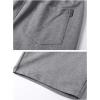 image:imageFlygo Mens Shorts Casual Athletic Elastic Waist Workout Short Pants Drawstring Beach Shorts Zipper PocketsNavy Blue