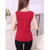 image:imageFlygo Womens Cotton Thermal Fleece Lined Underwear Shirt Cami Tank Top Vest Wine Red XLarge