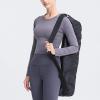 image:imageFlygo Womens Gym Workout Yoga Crop Tops Long Sleeve Sports Athletic ShirtGrey