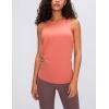 image:imageFlygo Womens Open Back Workout Tank Top Sleeveless Tie Racerback Athletic Yoga ShirtRed
