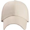 image:imageFlygo Mens Curved Brim Plain Blank Trucker Baseball Hat  Adjustable Dad CapBeige