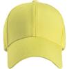 image:imageFlygo Mens Curved Brim Plain Blank Trucker Baseball Hat  Adjustable Dad CapYellow
