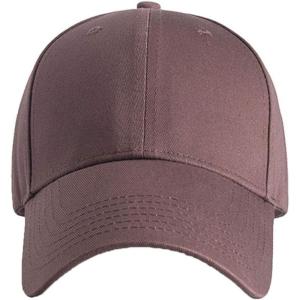 image:imageFlygo Mens Curved Brim Plain Blank Trucker Baseball Hat  Adjustable Dad CapCoffee