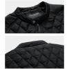 image:imageFlygo Mens Bomber Jacket Winter Warm Diamond Quilted Padded Coats with Zip PocketsArmygreen