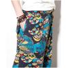 image:imageFlygo Mens Casual 3D Printed Loose Baggy Capris Harem Pants Medium Army Green1