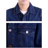 image:imageFlygo Mens Classic Unlined Denim Jacket Rugged Jean Trucker OuterwearBlack
