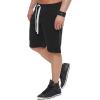 image:imageFlygo Mens Juniors Casual Gym Workout Running Jogger Active ShortsBlack