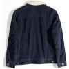 image:imageFlygo Mens Vintage Button Down Slim Fit Fleece Lined Corduroy Jacket OuterwearBlue