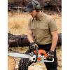 image:imageFlygo Work Shirts for Men Short Sleeve Cotton Button up Western Cowboy Cargo Utility Shirt Classic Work WearKhaki
